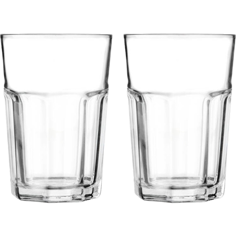 Waterglazen - 12x - Krakau - 320 ml - glas - drinkglazen -