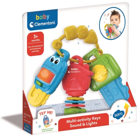 Clementoni Baby Sleutels + Licht en Geluid