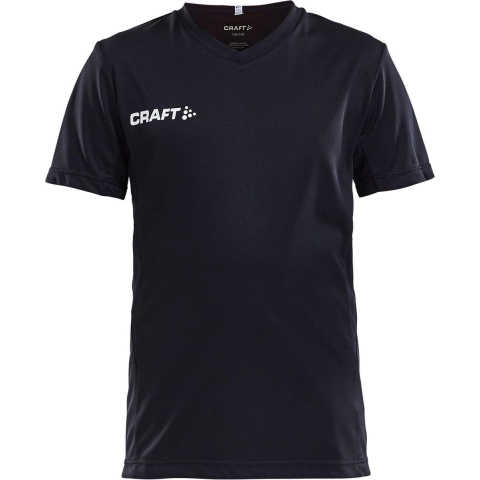 Craft 1905582 Squad Solid Jersey JR - Black - 158/164