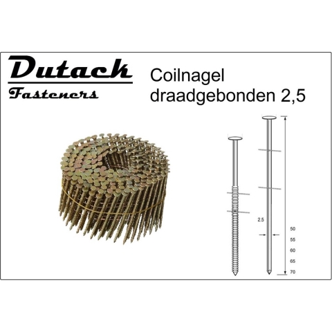 Dutack Coilnagel RNCW25 Ring Nk 70mm ds 9 duizend - 5232024