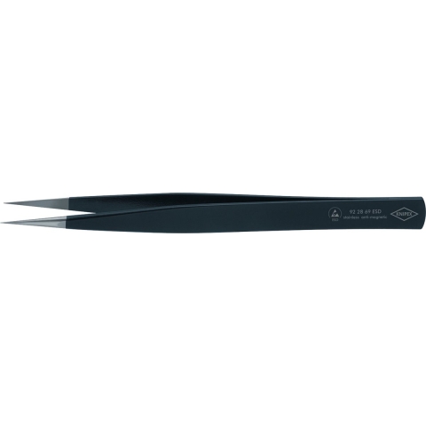 Knipex Pincet r.v.s. | anti magnetisch | 130 mm | ESD - 922869ESD