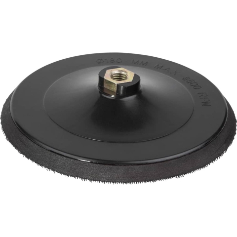 Wolfcraft Hechtsteunschijf | M 14 schroefdraad | Ø180mm | 1 stuk - 5618000
