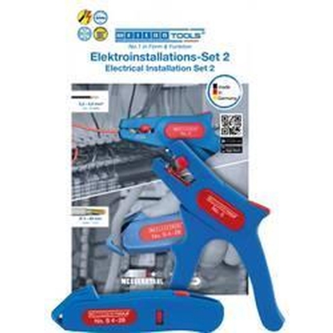 WEICON TOOLS No S 4 + No 5 10039676 Striptang Incl. kabelmes 0.2 tot 6.0 mm²