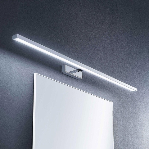 Lindby - Jukka LED Wandlamp L120 White/Chrome