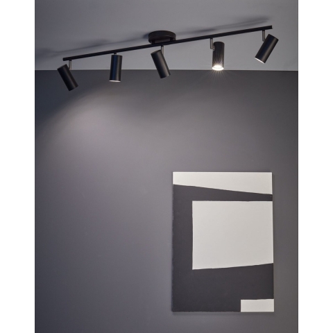 Markslöjd - Barcelona Plafondlamp 5L Black