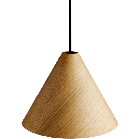 HAY - 30 Degrees Hanglamp M Natural/Soft Black