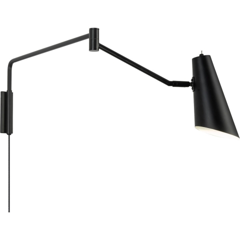 Dyberg Larsen - Noa Wandlamp Long Matt Black DybergLarsen
