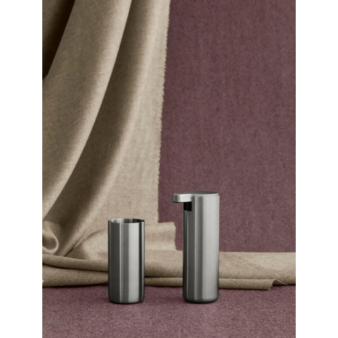 Blomus - Modo Toiletpapier Houder & Borstel Mat Roestvrij Staal