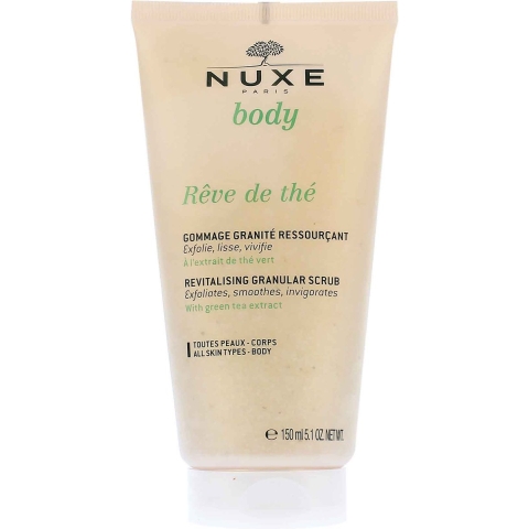 Nuxe Body Rêve de Thé Verkwikkende Granitéscrub | 150 ml