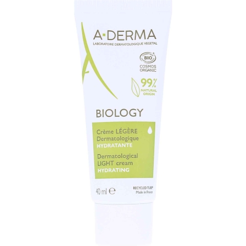 A-Derma Biology Dermatologische Hydraterende Lichte Crème | 40 ml