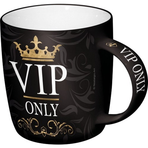 2x stuks koffie drink Mok voor VIP persons 33 cl -