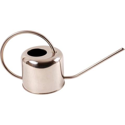 Esschert Design Gieter - retro - RVS - binnen - 1 liter - plantengieter -