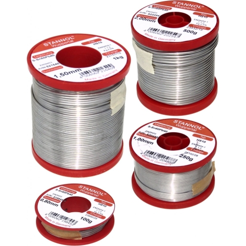 Enzo Stannol Soldeertin harskern diameter 0.8mm 100gr - 6474982