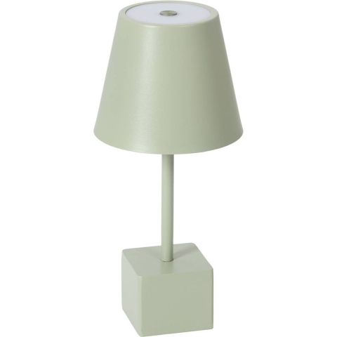 Lindby - Janea Cube Portable Taffellamp Dim. IP54 Groen