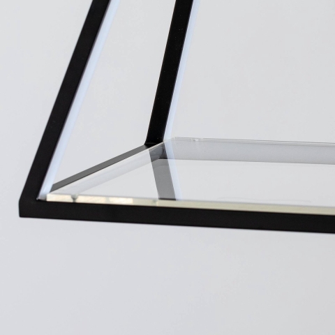 Lucande - Mensola LED Hanglamp Zwart
