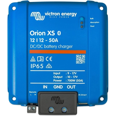 Victron Orion XS 12/12-50A DC-DC accu lader niet geïsoleerd