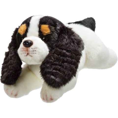 Knuffel hond - King Charles Spaniel - 30 cm - pluche - hondenknuffel - knuffeldieren -