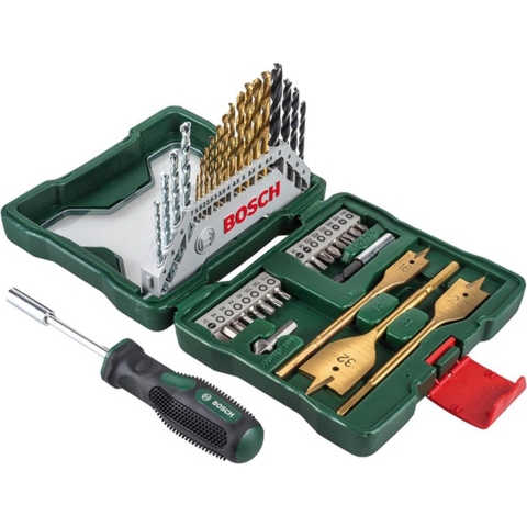 Bosch Accessoires X-Line 40-delige - Titanium Plus | Boor- en schroefbitset | 40-delig - 2607017334