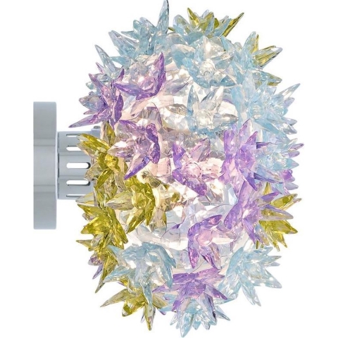 Kartell - Bloom Cw2 Wandlamp/Plafondlamp Lavendel