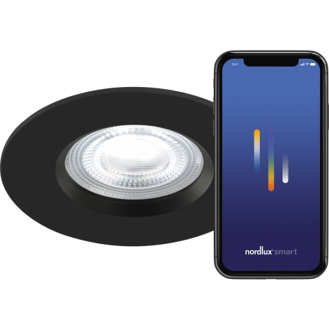 Nordlux - Don Smart 3-Kit Ingebouwd Spot Downlight Black