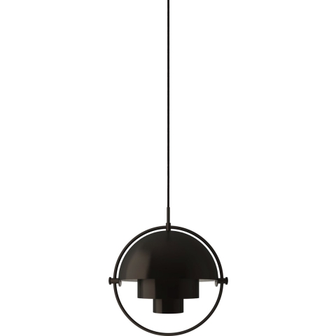 GUBI - Multi-Lite Hanglamp Small Black Brass