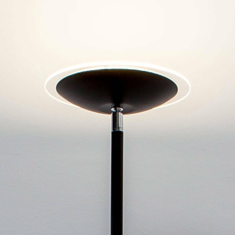 Lindby - Malea Vloerlamp Black