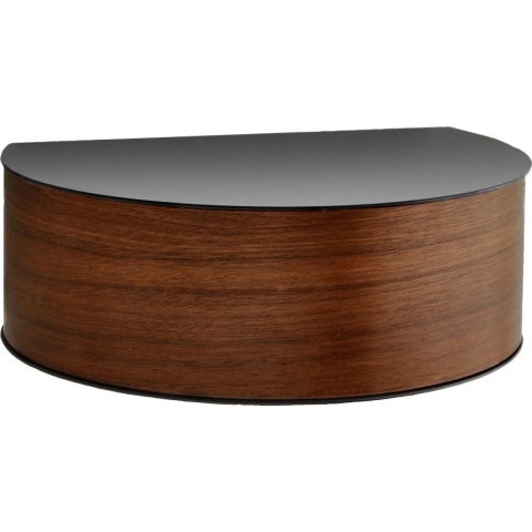 Woud - Wallie Wall Drawer Walnut/Black