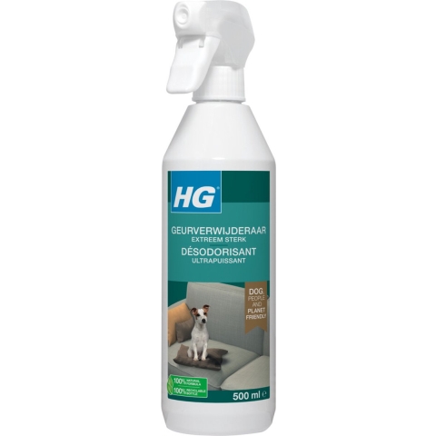 HG Pet Range Geurverwijderaar Sterk Hond 500 ml