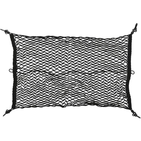 ProPlus Elastische kofferbak bagagenet - 80 x 50 cm - kofferbaknet - zwart -