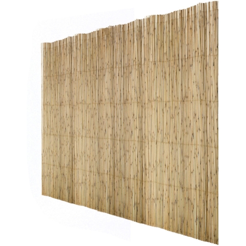 Sunnydays Rietscherm/rietmat - L300 x H100 cm - bruin - tuinscherm/schutting -