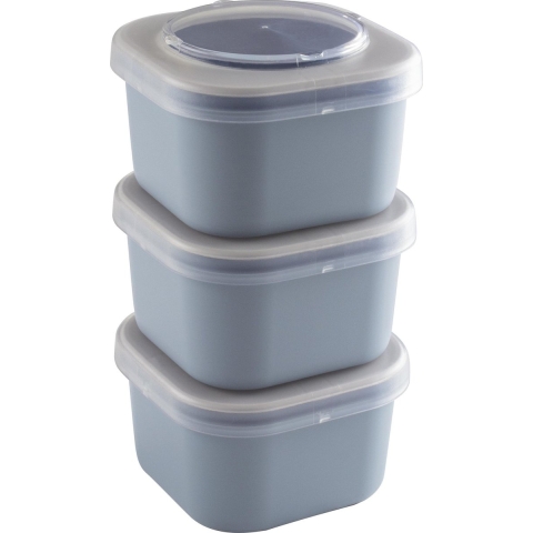Sunware Sigma Home Lunchbakjes 3 Stuks Blauw