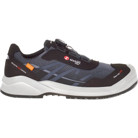 Sixton Peak Tempra BOA 43483-01 S3 | Zwart/Grijs | Maat 43 - 8053470571237