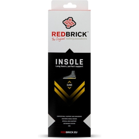 Redbrick Inlegzool Laag 1000033 | Zwart | Maat 39 - 00.083.023.39