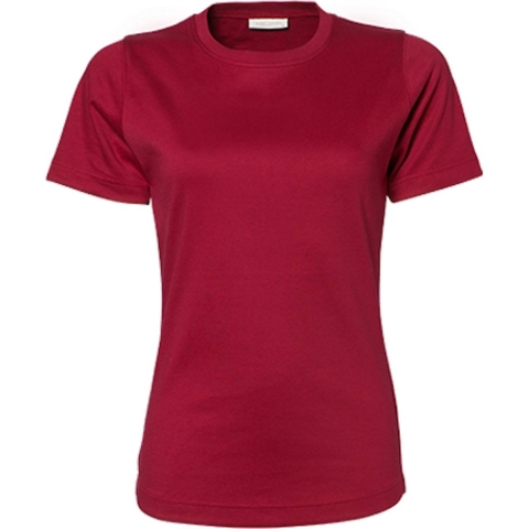 Tee Jays TJ580N Women´s Interlock Tee - Deep Red - XL