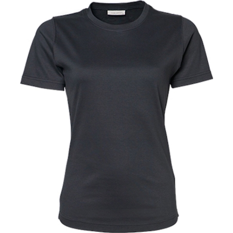 Tee Jays TJ580N Women´s Interlock Tee - Dark Grey (Solid) - XXL