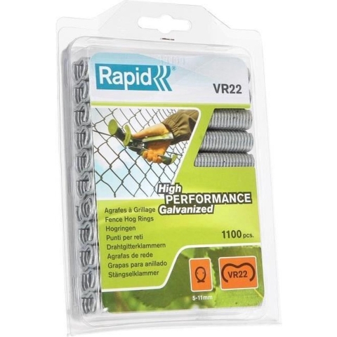 Rapid VR22 Hekwerk Hogringen, 1.100 stuks - 40108806 - 40108806