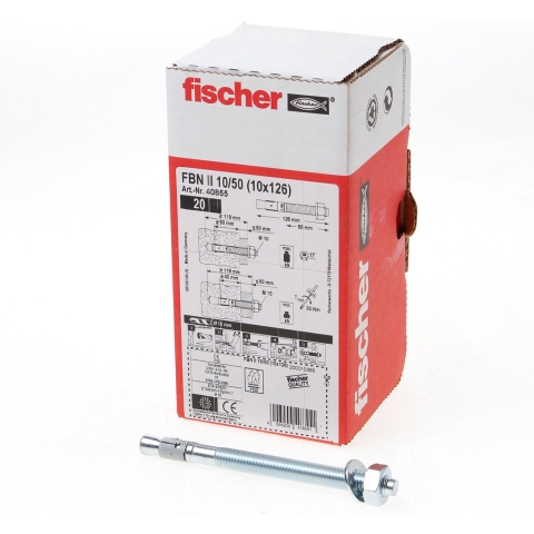 Fischer FBN II 10/50 (10X126) 20 St - 40855