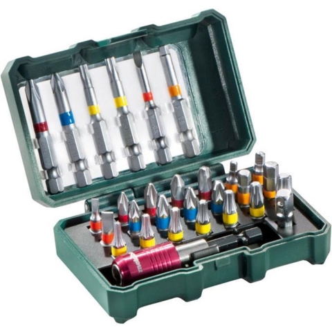 Metabo Bit-Box "Promotion" | 29-delig - met o.a lange bits - 626710000