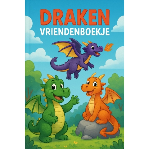 Draken Vriendenboekje (Paperback)