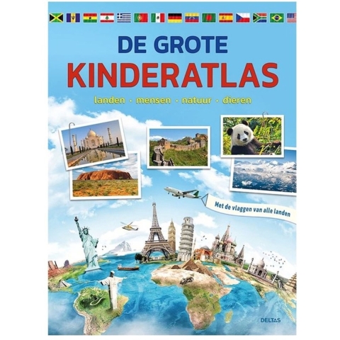 De grote kinderatlas (Hardback)