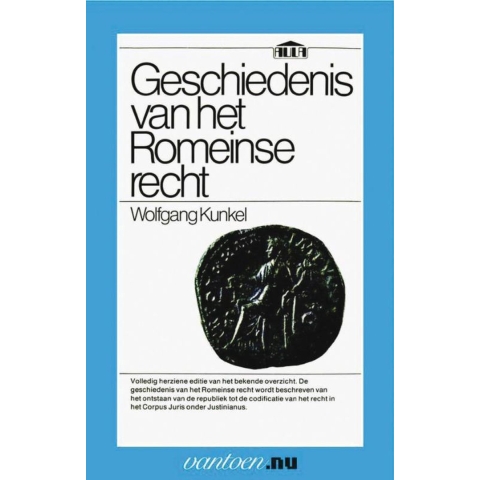 Geschiedenis van het Romeinse recht (Paperback)