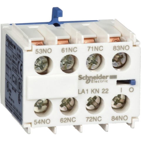 Schneider Electric LA1KN22 Hulpschakelblok 2x NC, 2x NO 1 stuk(s)