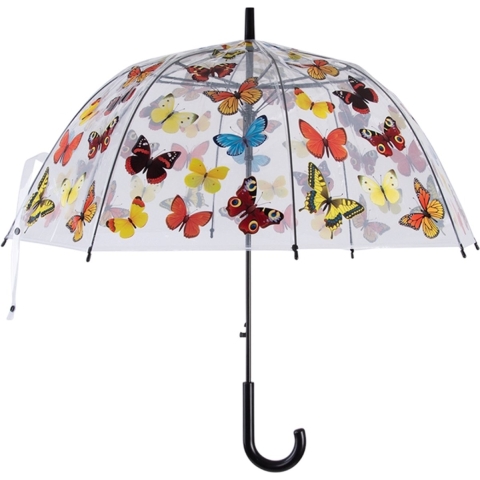 Esschert Design Paraplu vlinders Ø83cm