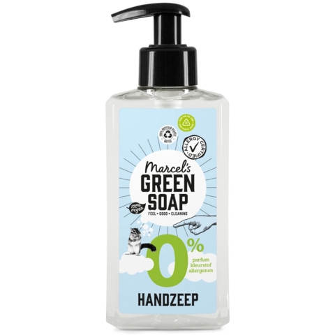 6x Marcel's Green Soap Handzeep 0% 250 ml