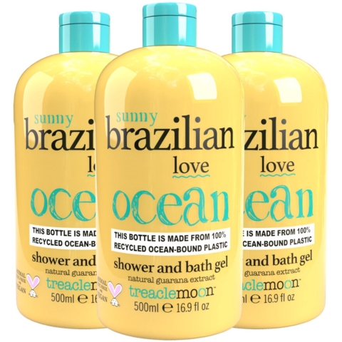 3x Treaclemoon Brazilian Love Bad en Douchegel 500 ml