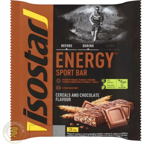 6x Isostar High Protein Sportreep Chocolate 55 gr