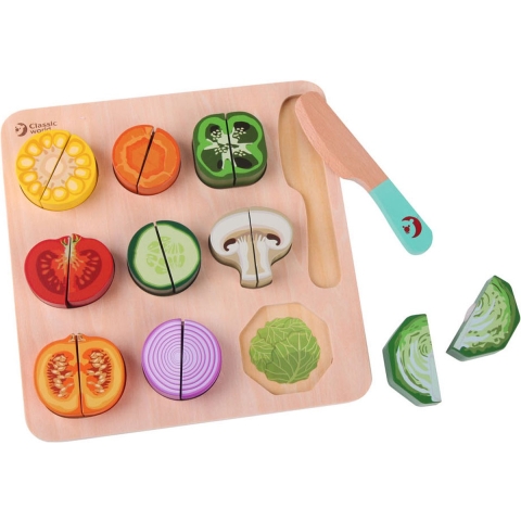Classic World Houten Snijgroente Puzzel