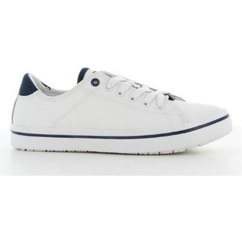 Oxypas Sneaker Leer Paola | Wit | Maat 37 - 00,154,156,37