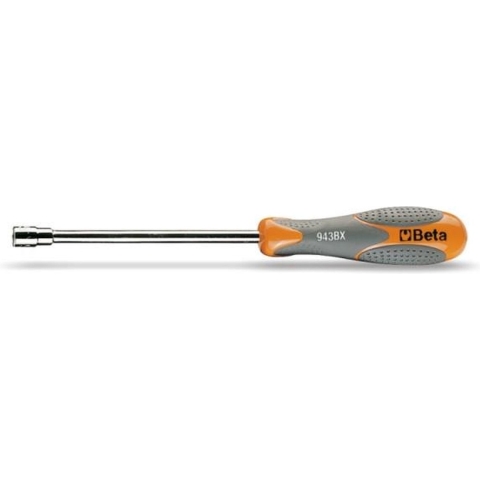 Beta Dopschroevendraaiers, lange uitvoering. Verchroomd 943BX 6 - 009430006