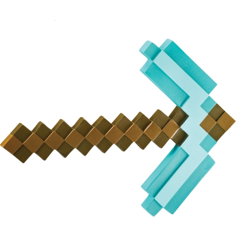 Minecraft Diamond Pickaxe (Plastic)